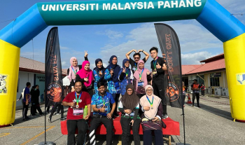 Women's Day Relay Run 2023 Universiti Malaysia Pahang Sempena Hari Wanita Sedunia pada 16 Mac 2023. Tahniah Atlet FTKA!